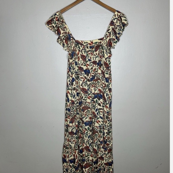 HOUSE OF HARLOW 1960 BOHO FLORAL MAXI DRESS - Picture 6 of 6